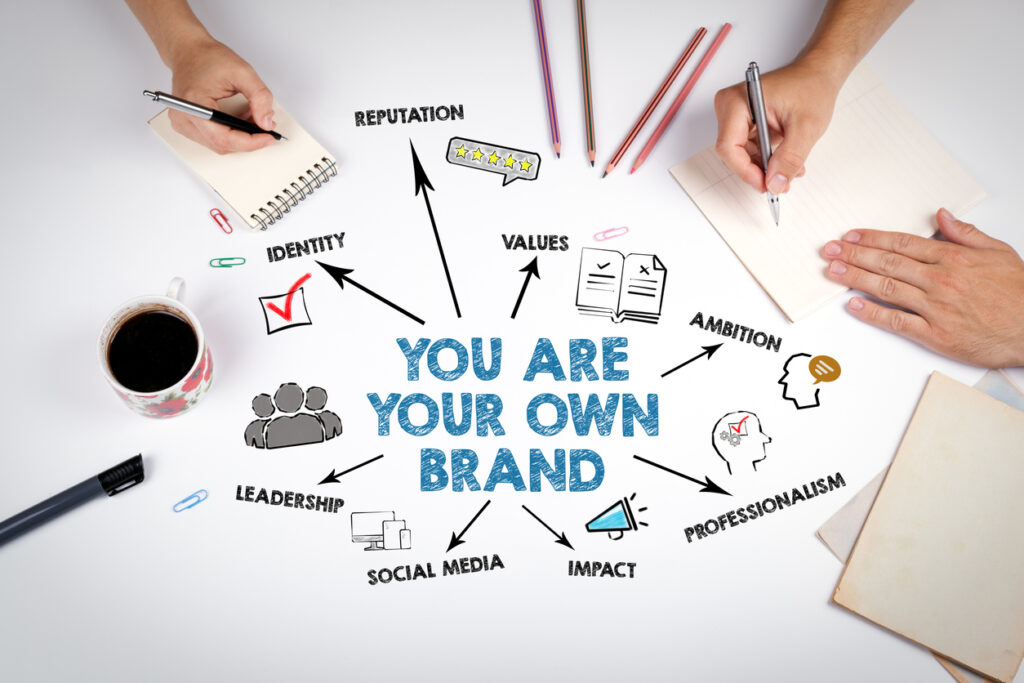 you-are-your-own-brand-concept-the-meeting-at-the-white-office-table